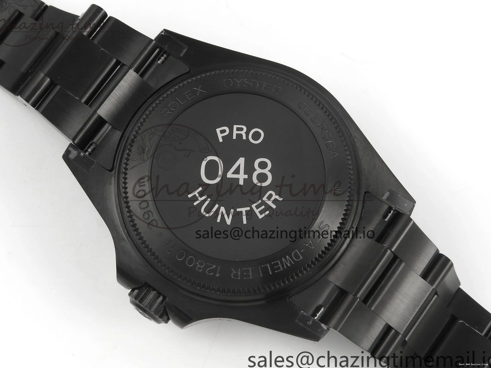 Best AAA Replica Sites Bracelet Ombre Edition 126660 Sea-Dweller 108 DLC Dial Blacken Blue Best 1:1 Durable On SH GMF 1227